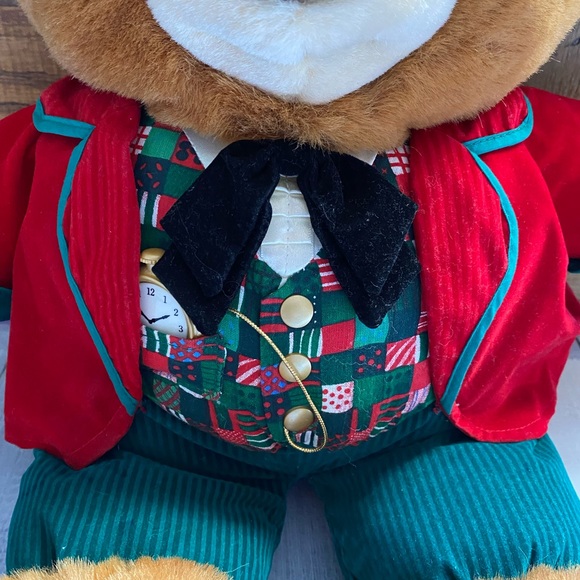 KMart Toys Vintage 994 Kmart Christmas Teddy Bear Lane Stuffed